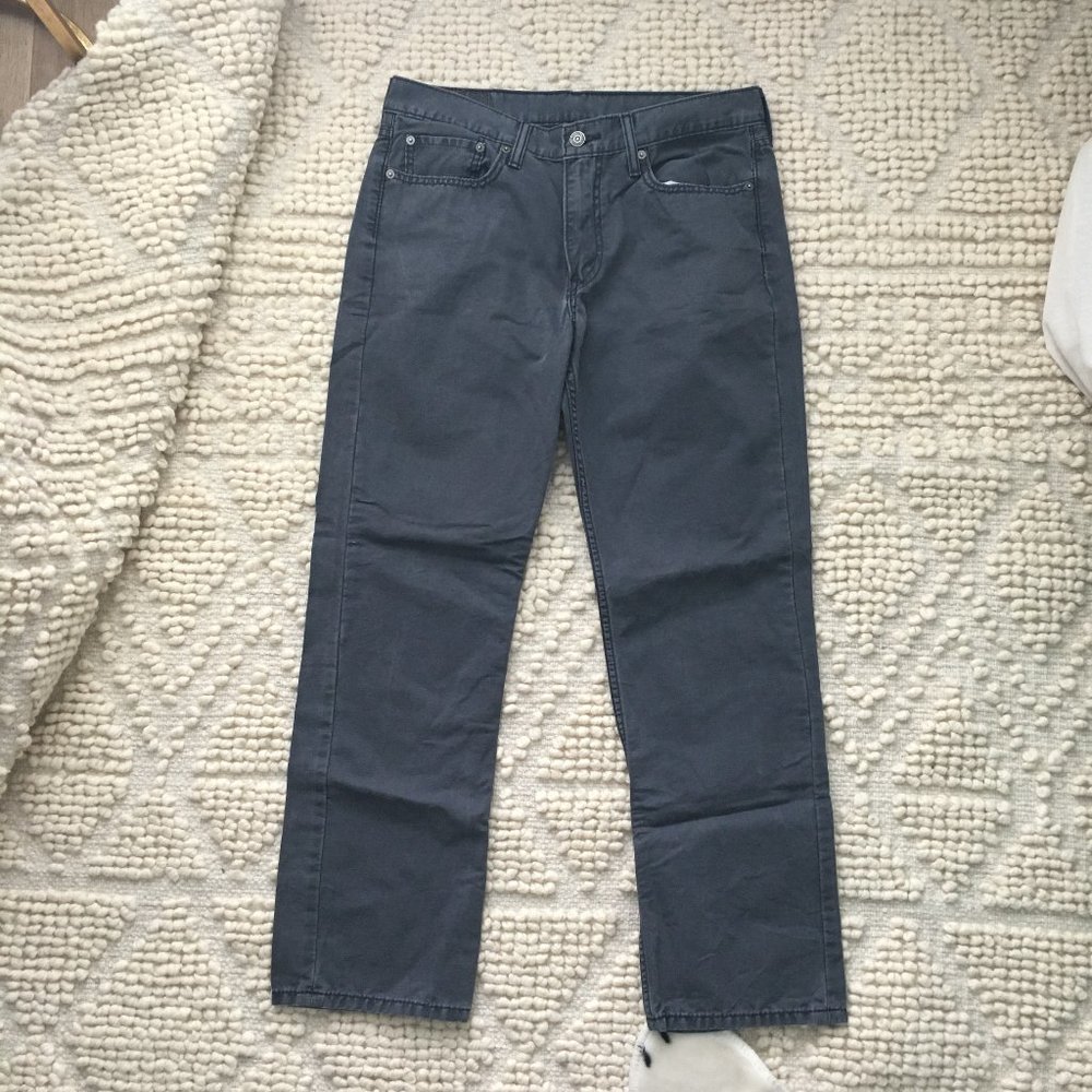 Levi's 514 Grey Jeans 33 x 30